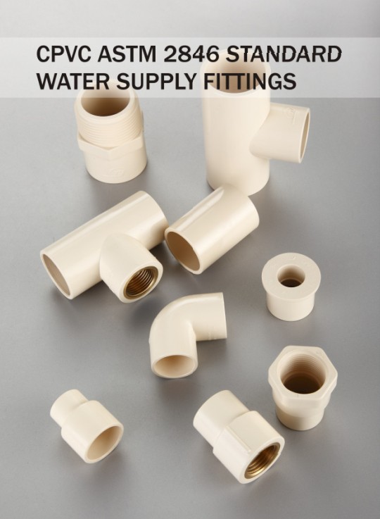 CPVC Pressure Pipes Fittings ASTM D2846