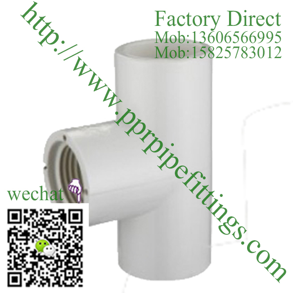 ASTM SCH 40 PVC fittings FEMALE TEE