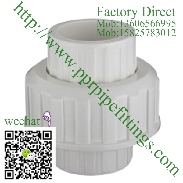 ASTM SCH 40 PVC fittings UNION