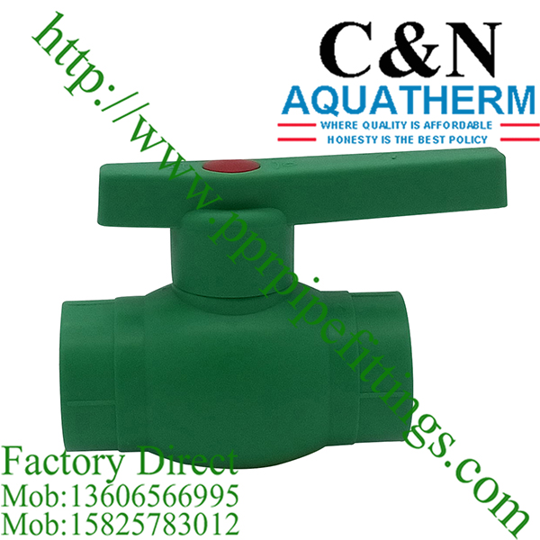 China ppr ball valves supplier