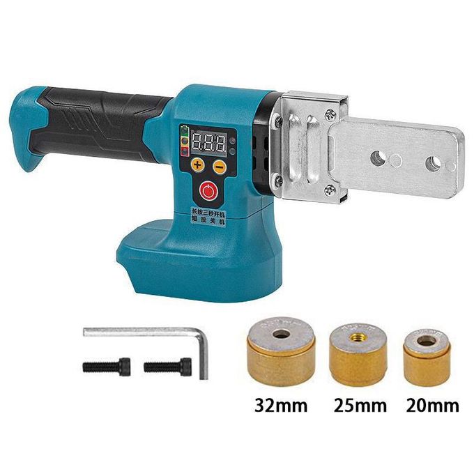 Cordless Electric PPR Water Pipe Melter Plastic Welding Machine for Makita 18V Li-ion Battery Digital Display Hot More