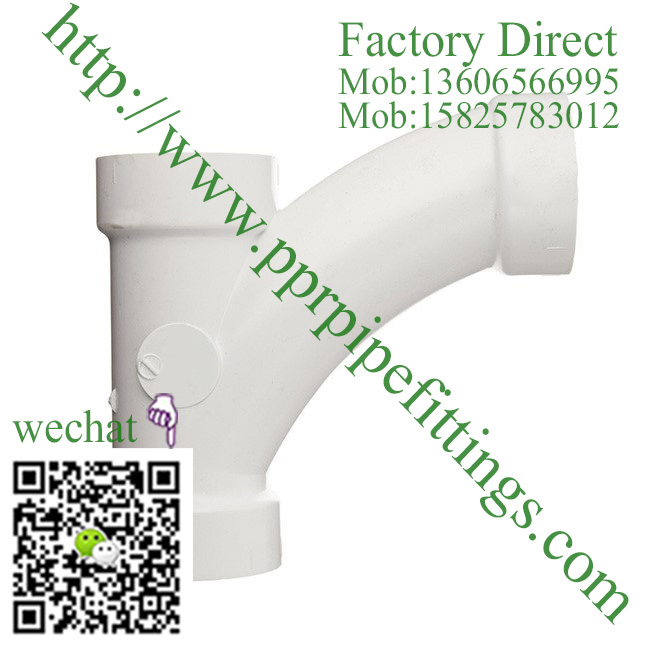 DWV PVC Wye PVC DWV Combination Tee