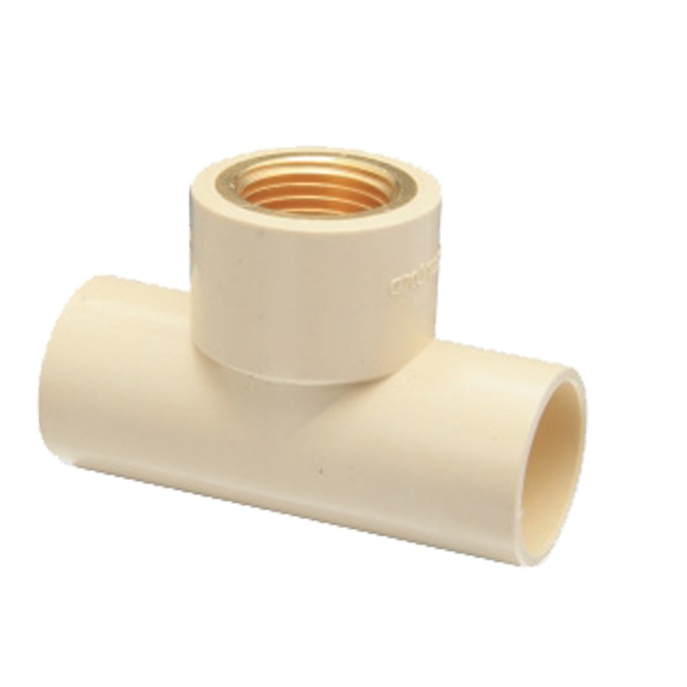 Female Tee(COPPER THREAD) CPVC ASTM D2846 pipe fittings