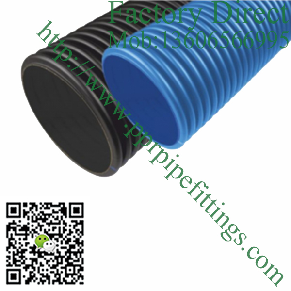HDPE Corrugated Cable Protection Pipes