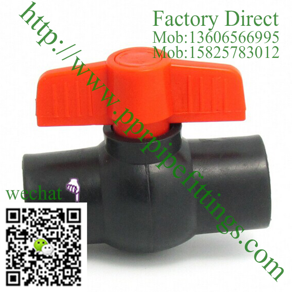 HDPE plastic ball valve