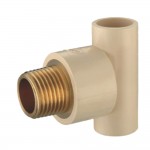 Male Tee(COPPER THREAD) CPVC ASTM D2846 pipe fittings