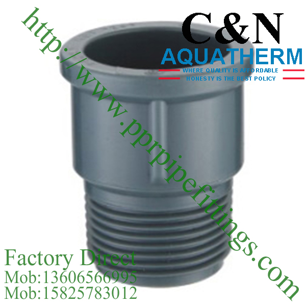 NBR5648 PVC Pipe Fittings male coupling