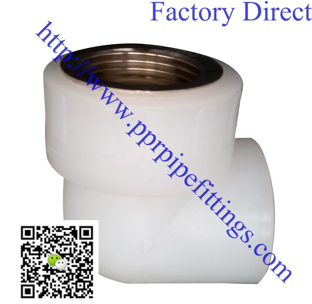 PERT pipe fittings female elbow