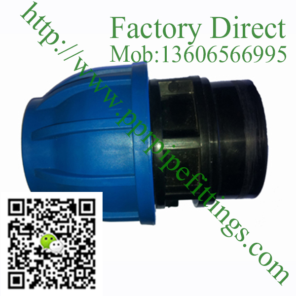 PP Compression fittings female coupling