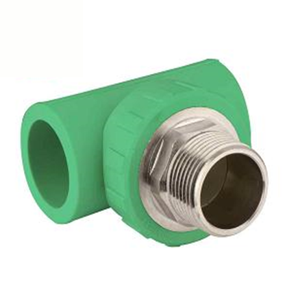 PPR Pipe Fittings male tee