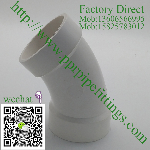 PVC DWV Fittings 45° Elbow