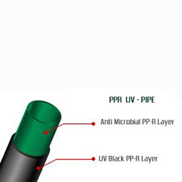 UV black layer PPR Pipe