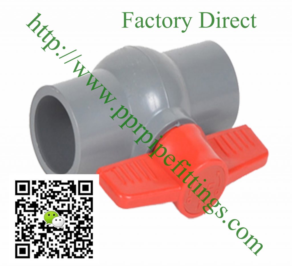 bs en 1452 pvcu pipe fittings ball valve