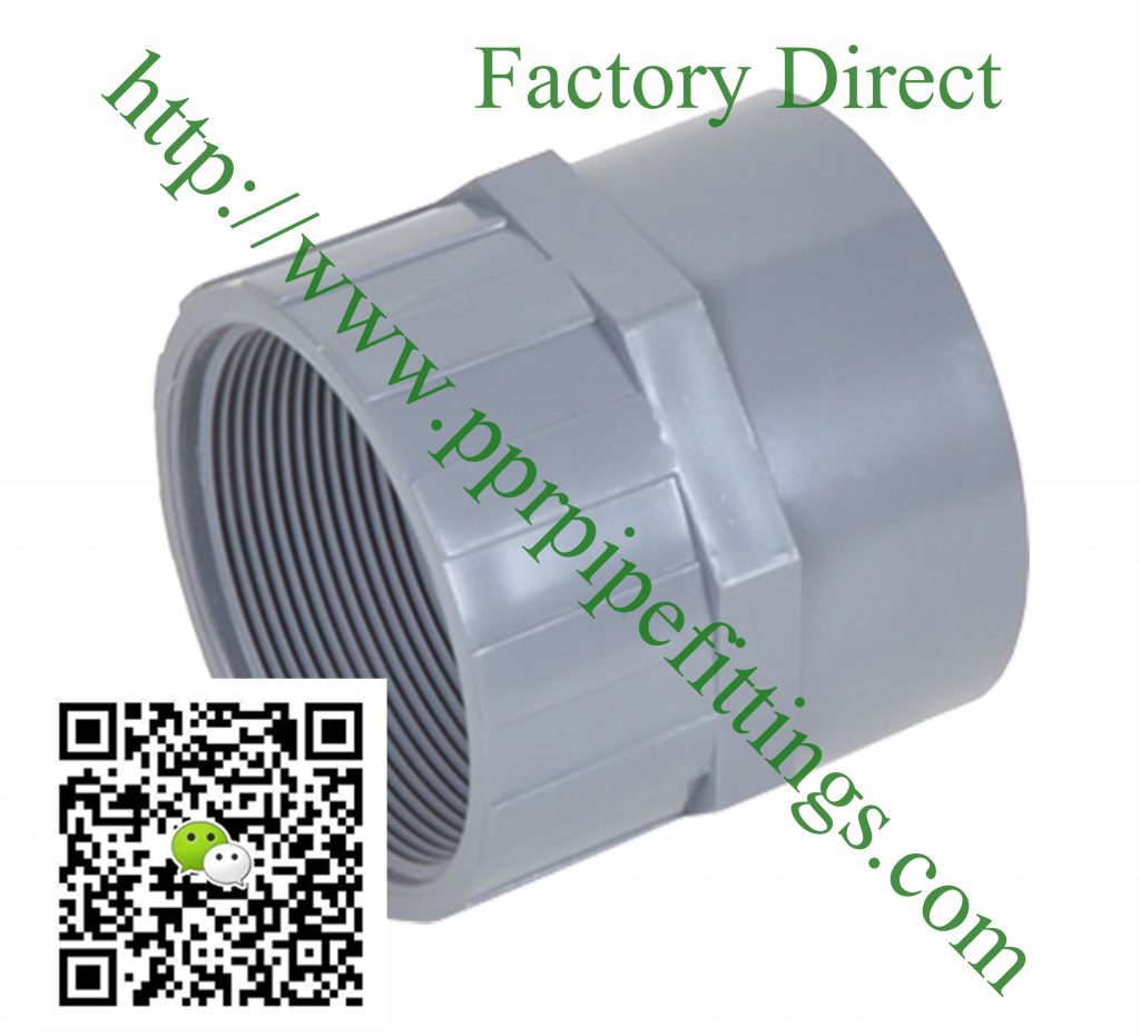 bs en 1452 pvcu pipe fittings female adapter