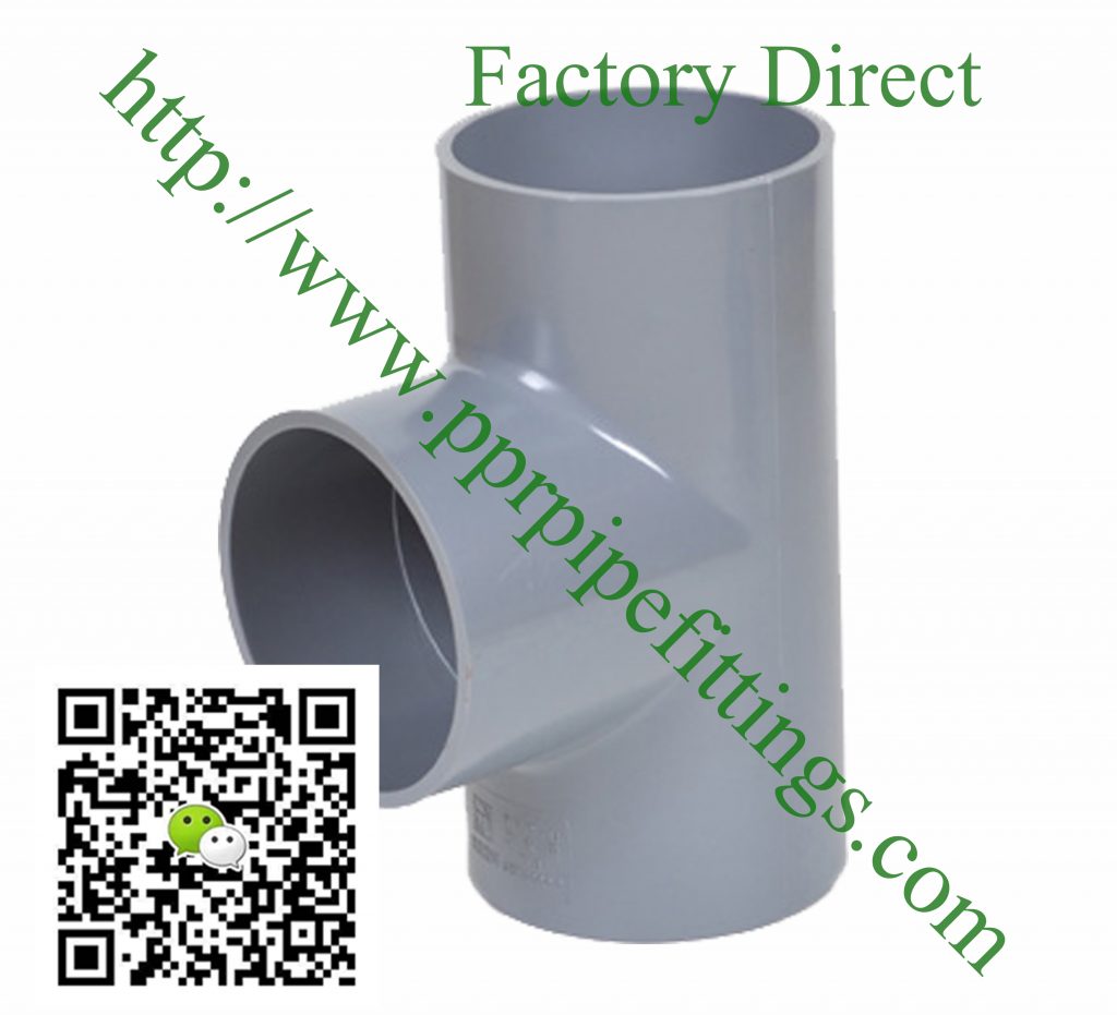 bs en 1452 pvcu pipe fittings tee