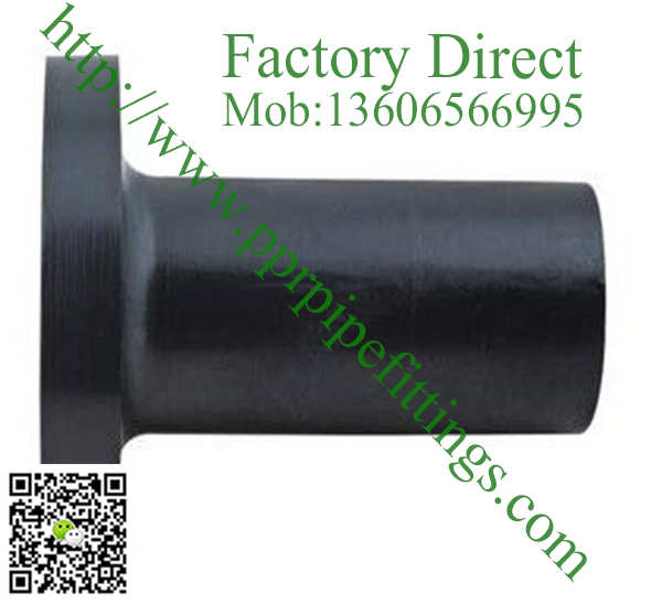 environment friendly pe pipe fittings flange butt joint polyethylene pipe fitting