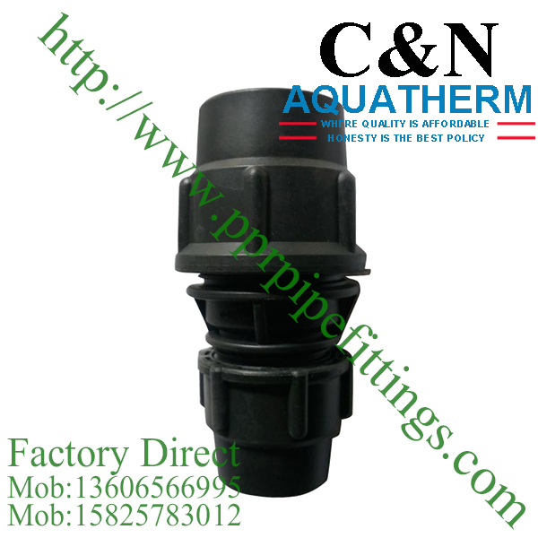 hdpe compression fittings reducing coupling