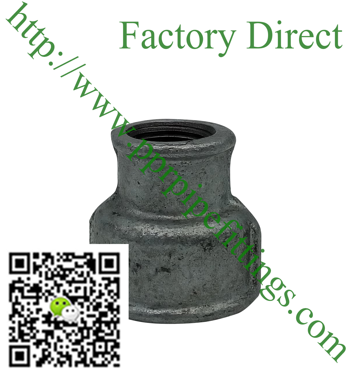 hot dipped beaded cast iron fittings reducing socket