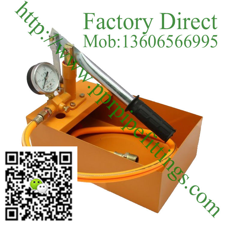 manual pressure test pump Water pressure testing hydraulic pump 2.5mpa25kg