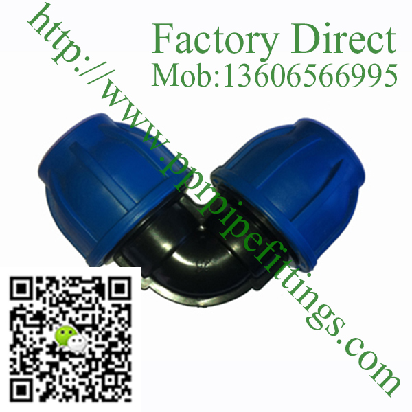 pp compression fittings equal elbow