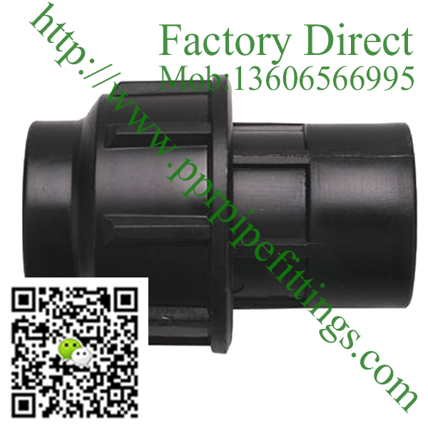 pp compression fittings female coupling