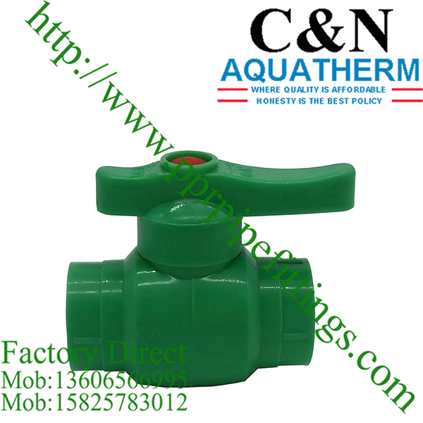 ppr green ball valves