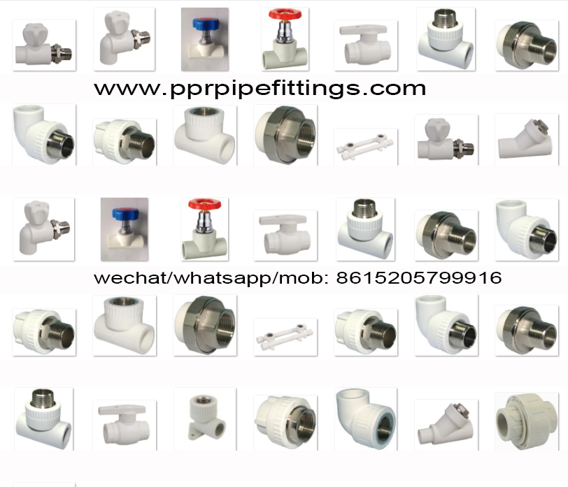 ppr pipe fittings manufactuer in china