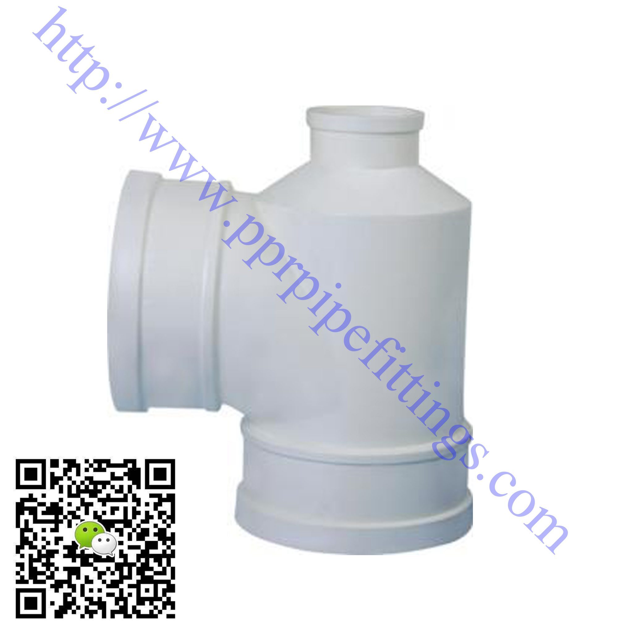 pvc-u pipe fittings bottle neck tee