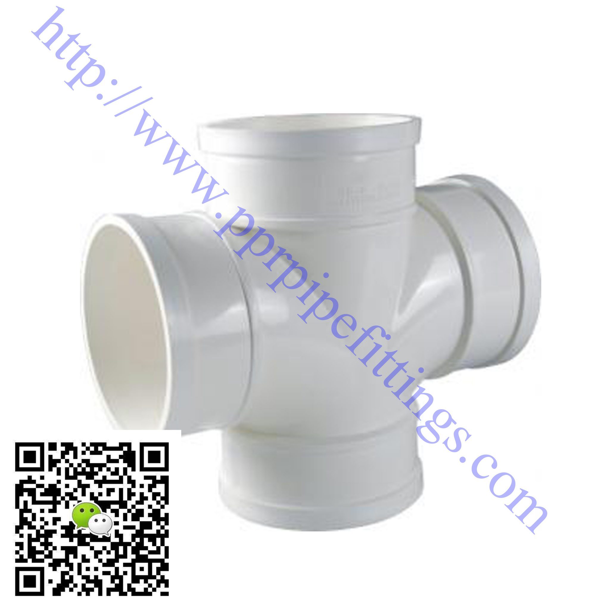 pvc-u pipe fittings cross