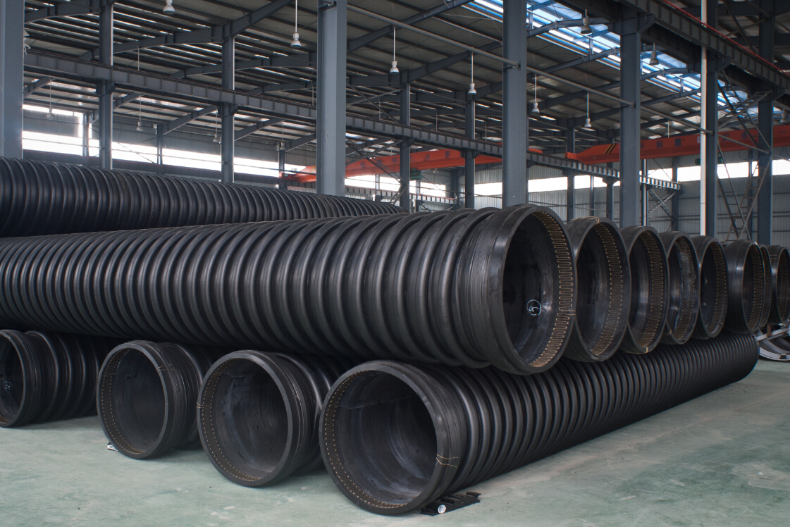 hdpe double wall corrugated pipes