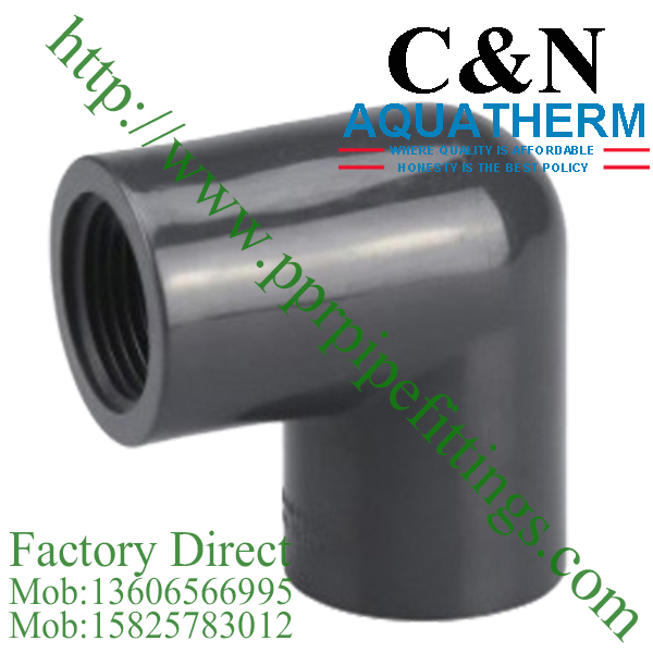 sch 80 pvc fittings female elbow