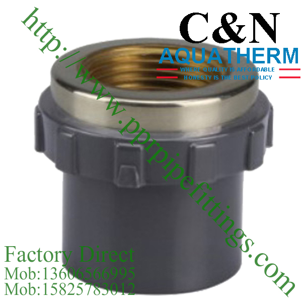 sch 80 pvc fittings female socket copper thread