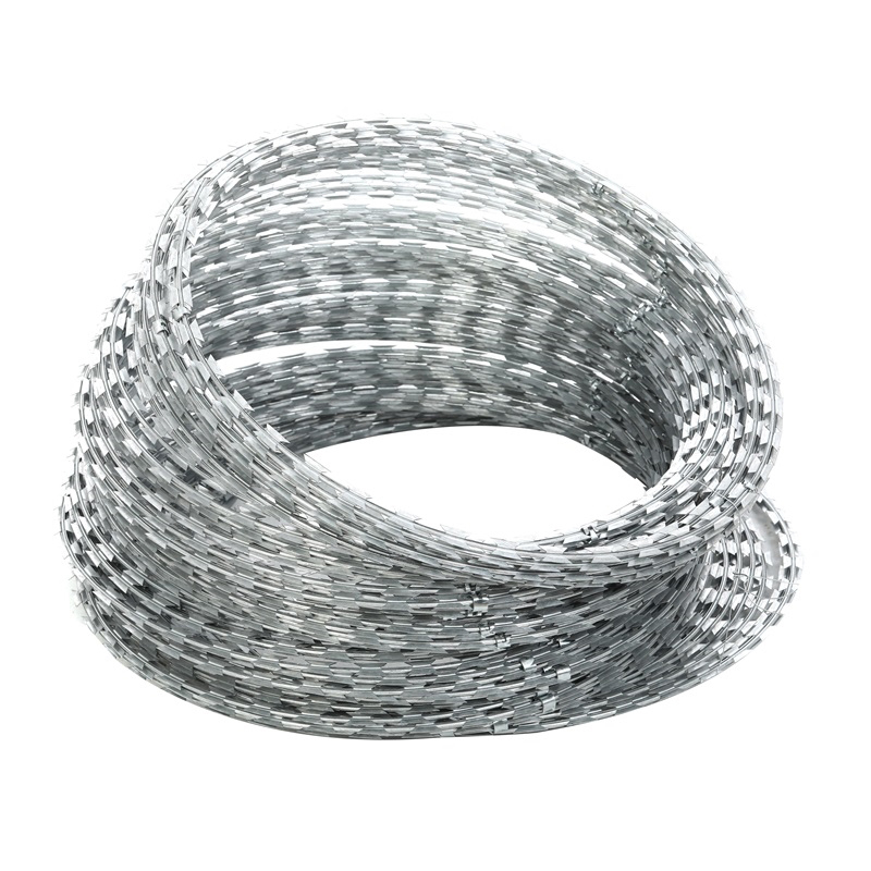 Galvanized BTO22 Razor wire 10M length