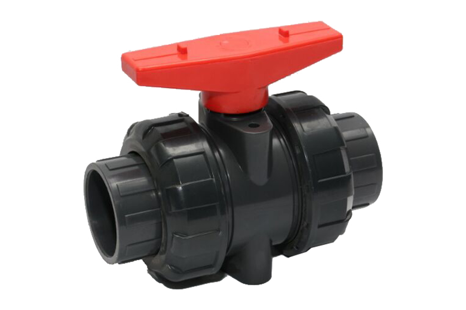 PVC Double Union Ball Valve